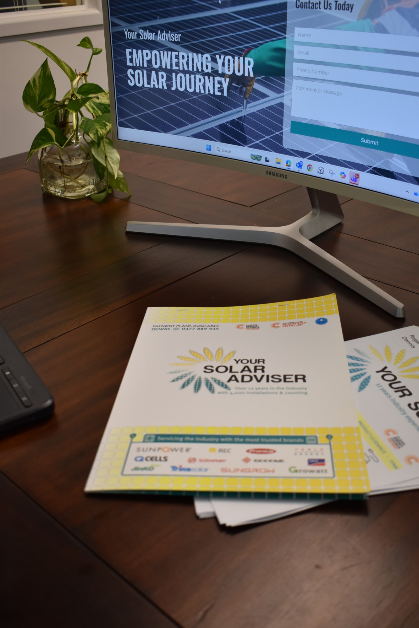 Your Solar Adviser social media advertisement